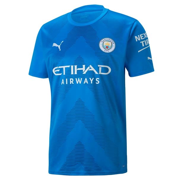 Tailandia Camiseta Manchester City Portero 2022/2023 Azul